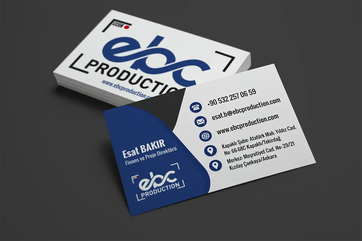 Ebc Prodüksiyon Kurumsal Kimlik 2