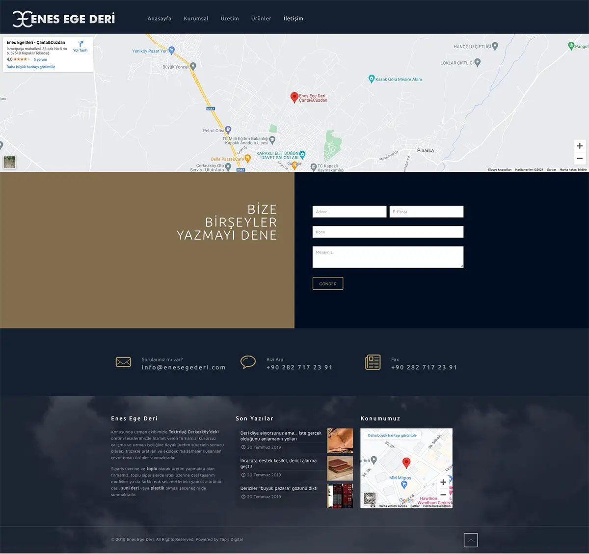 Enes Ege Deri Web Tasarım 6
