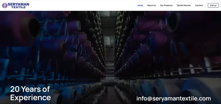 Seryaman Textile Web Sitesi