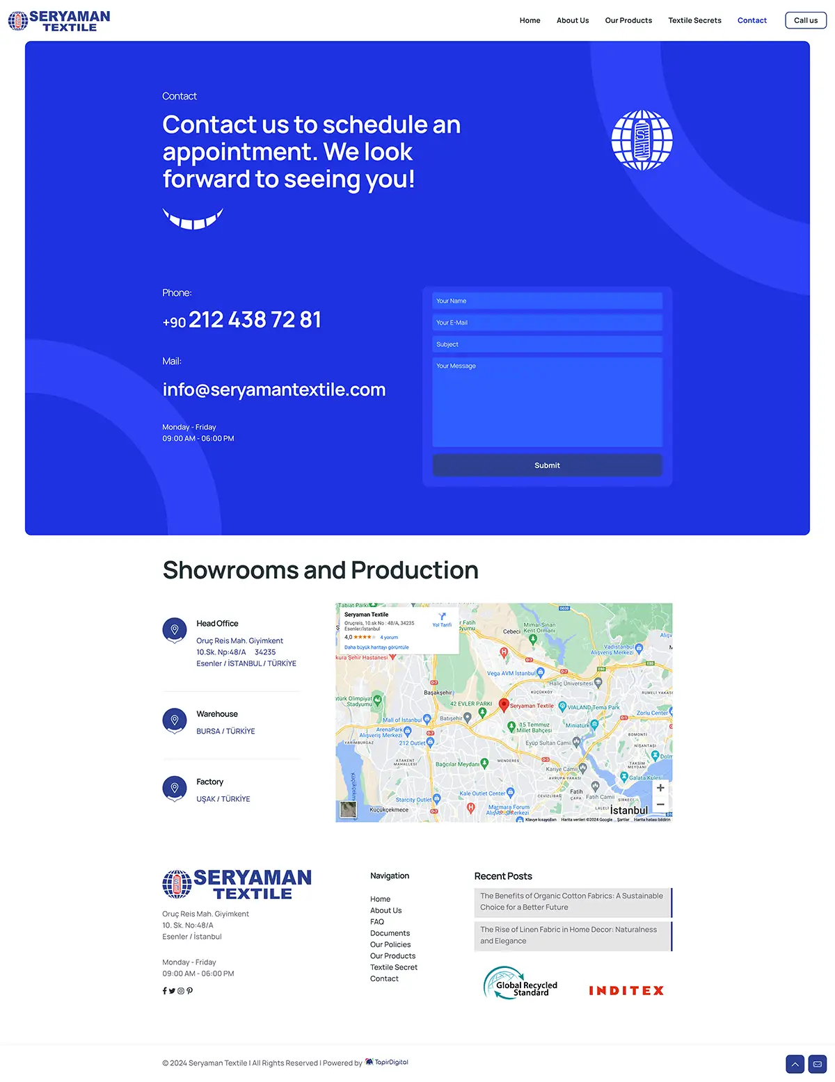 Seryaman Textile Web Site 5