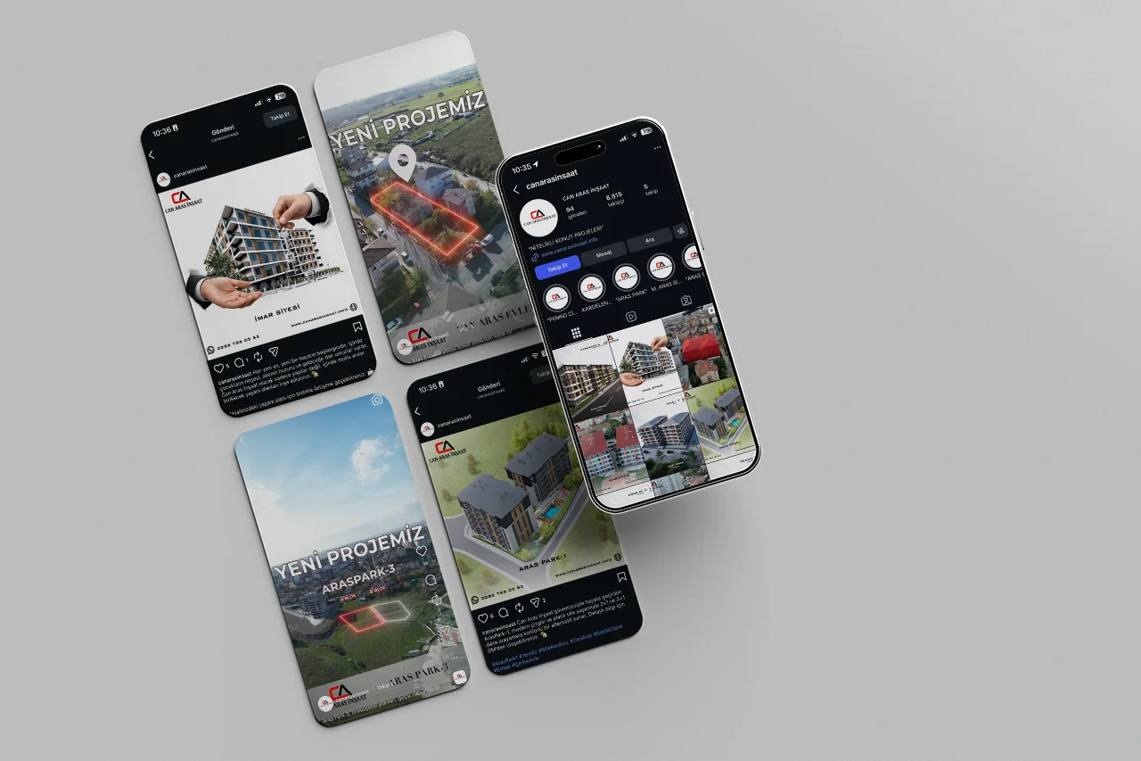 Can Aras İnşaat Sosyal Medya Yönetimi