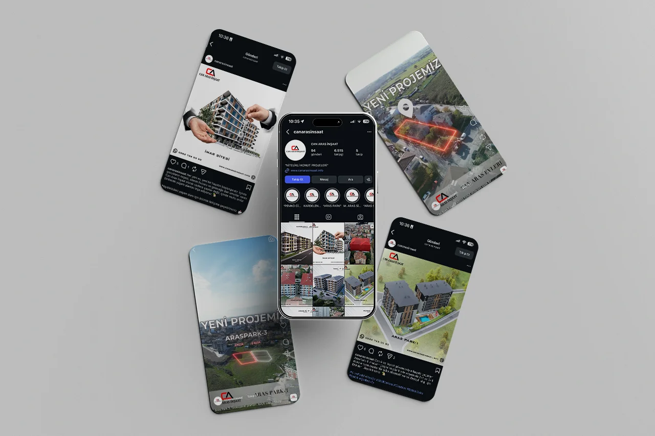 Can Aras İnşaat Sosyal Medya Yönetimi