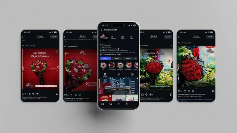 Floraa Çiçekçilik Sosyal Medya Yönetimi