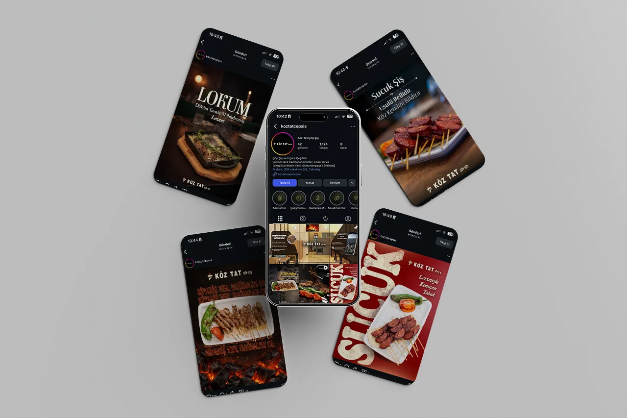 Köz Tat Çöp Şiş Sosyal Medya Yönetimi