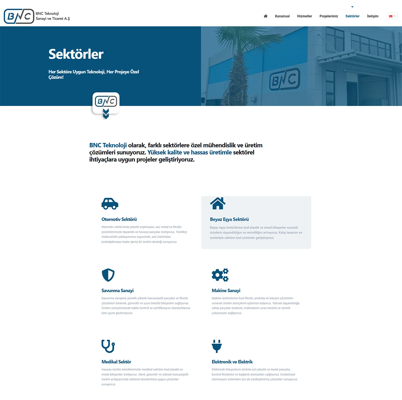 BNC Teknoloji Web Tasarım Hizmeti