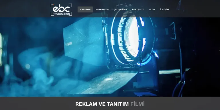 Ebc Prodüksiyon Web Sitesi