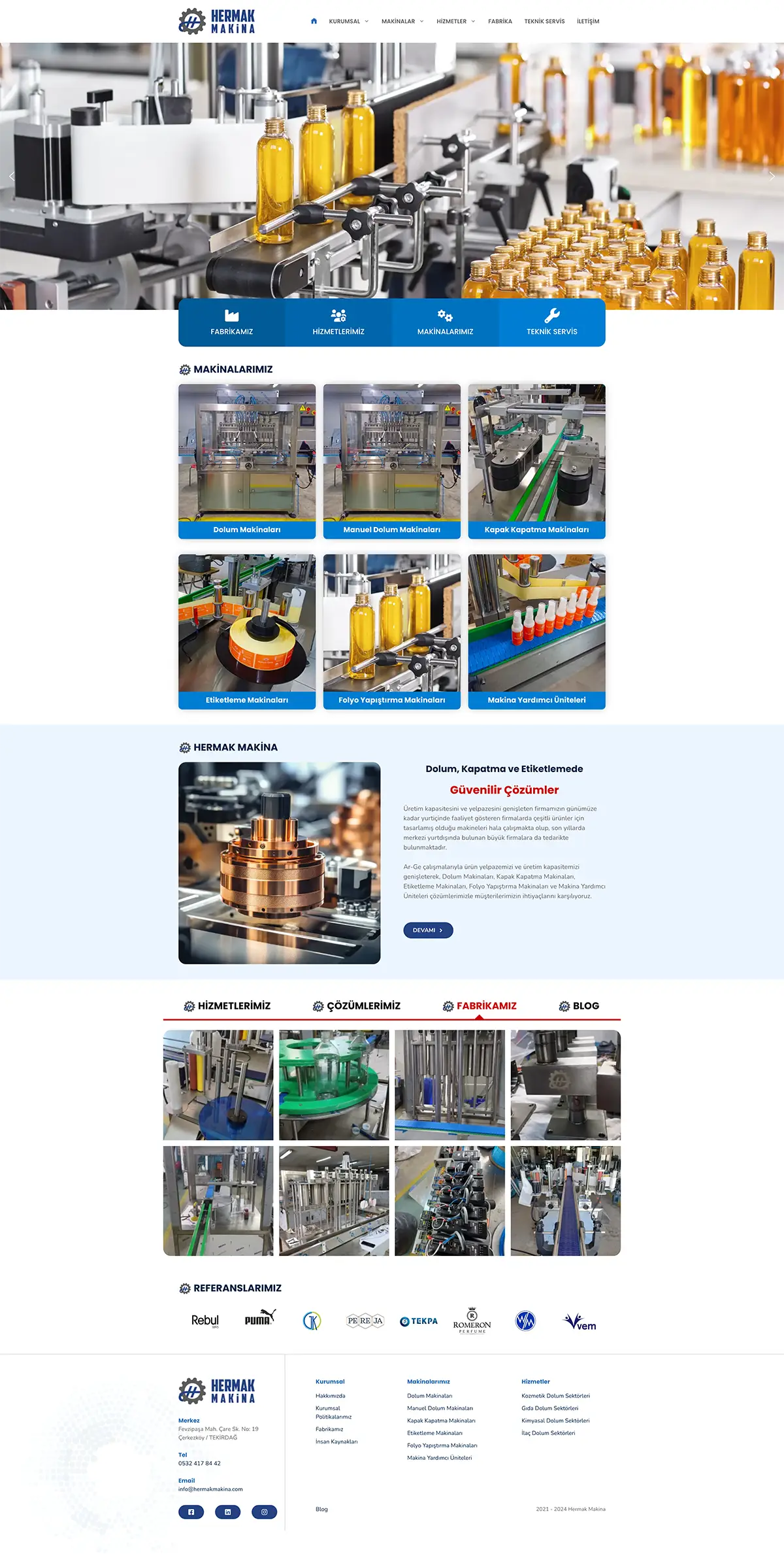 Hermak Makina Web Tasarım 5