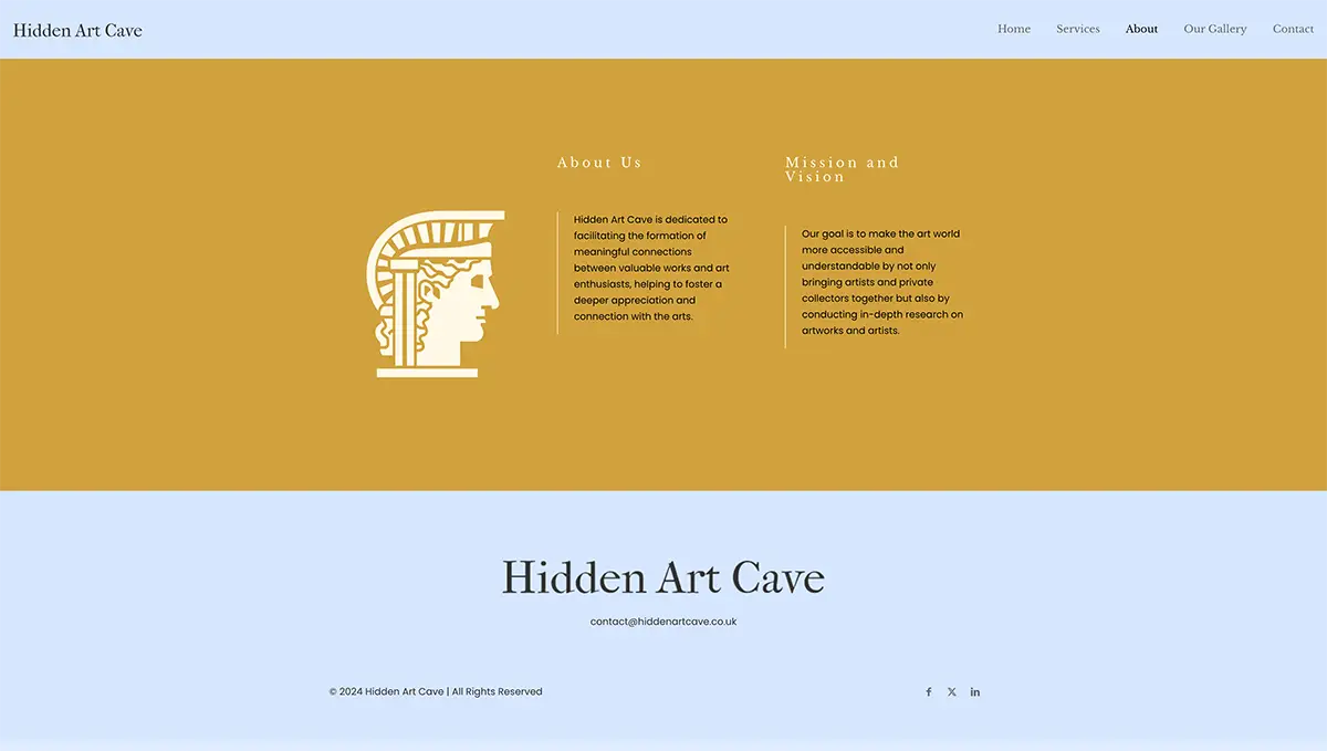 Hidden Art Cave Web Tasarım Hizmeti 2