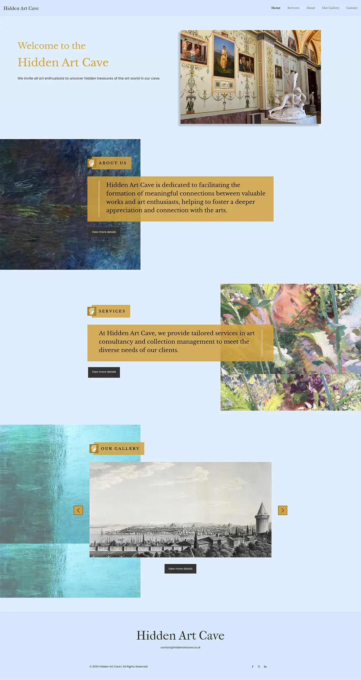 Hidden Art Cave Web Tasarım Hizmeti 4