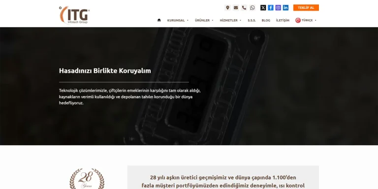 Infotech Group Web Sitesi