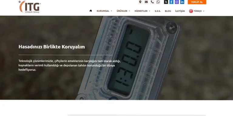 Infotech Group Web Sitesi