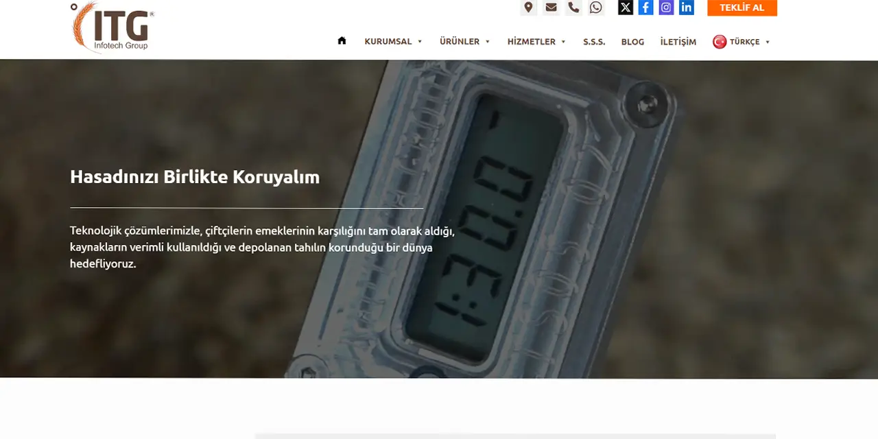 Infotech Group Web Sitesi