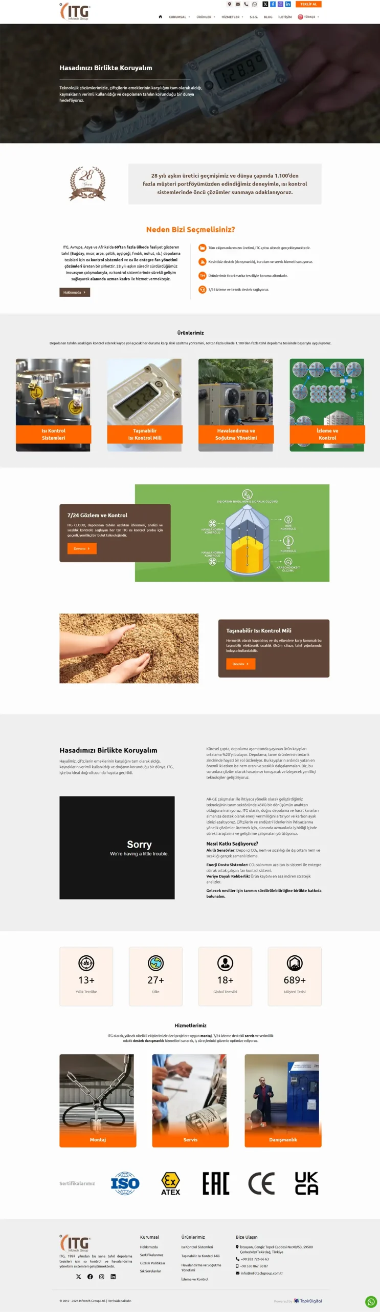 Infotech Group Web Tasarım Hizmeti