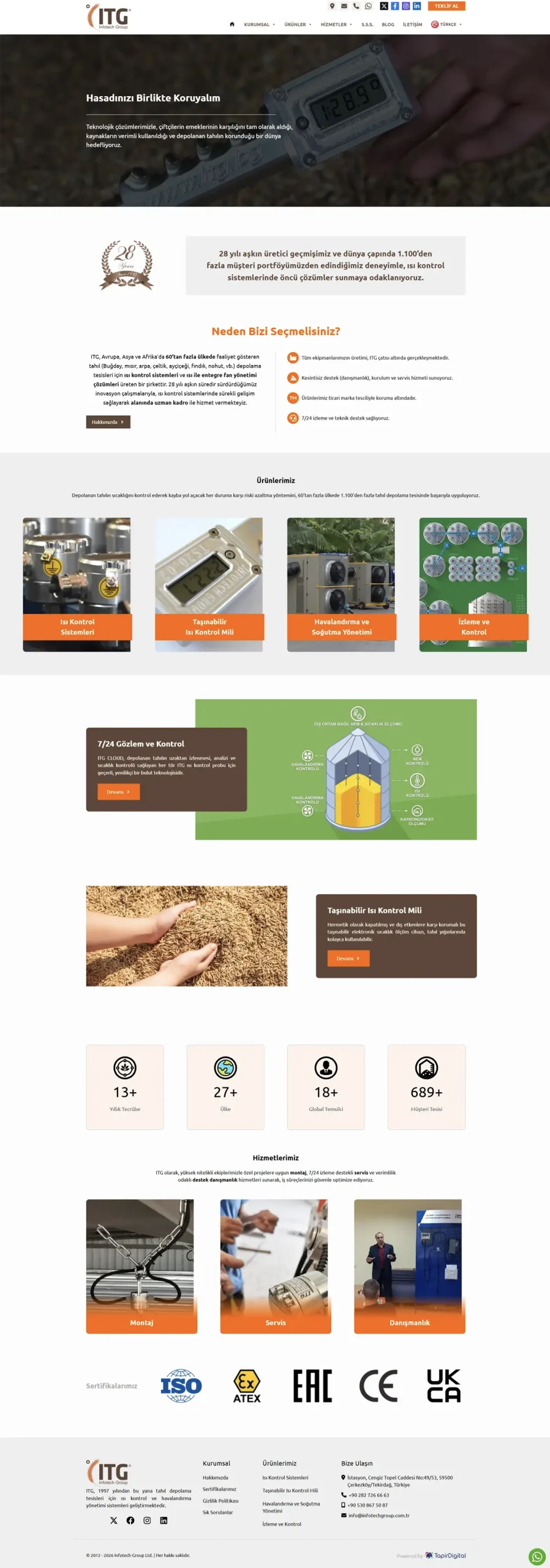 Infotech Group Web Sitesi