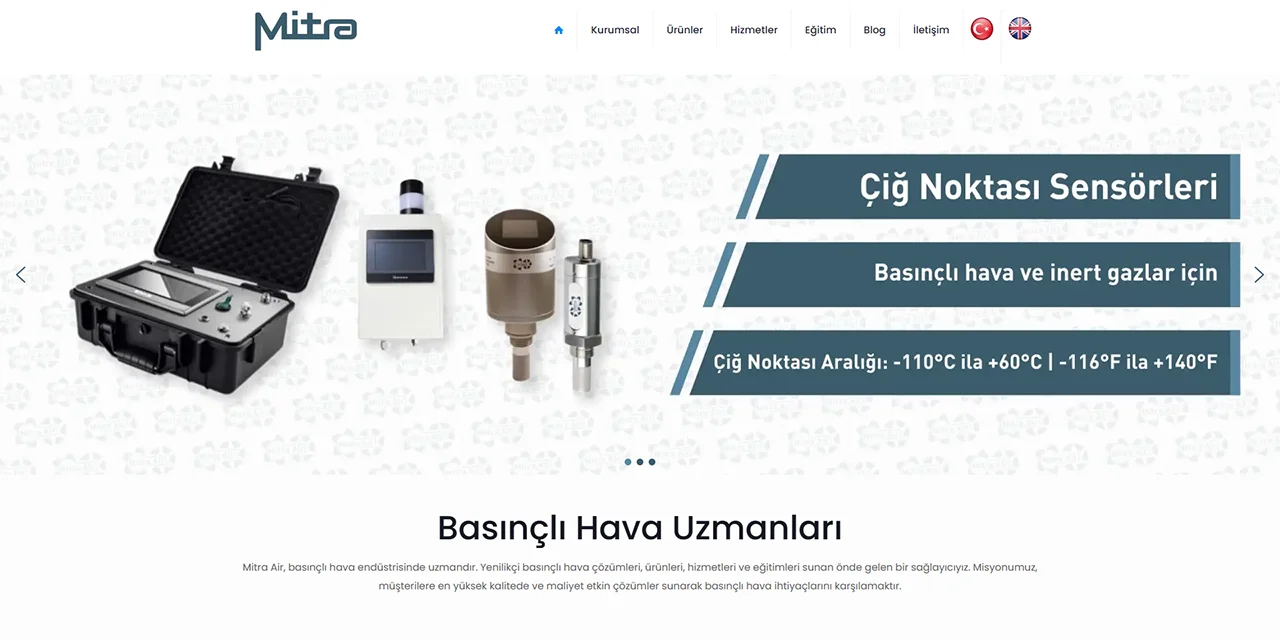 Mitra Air Web Sitesi