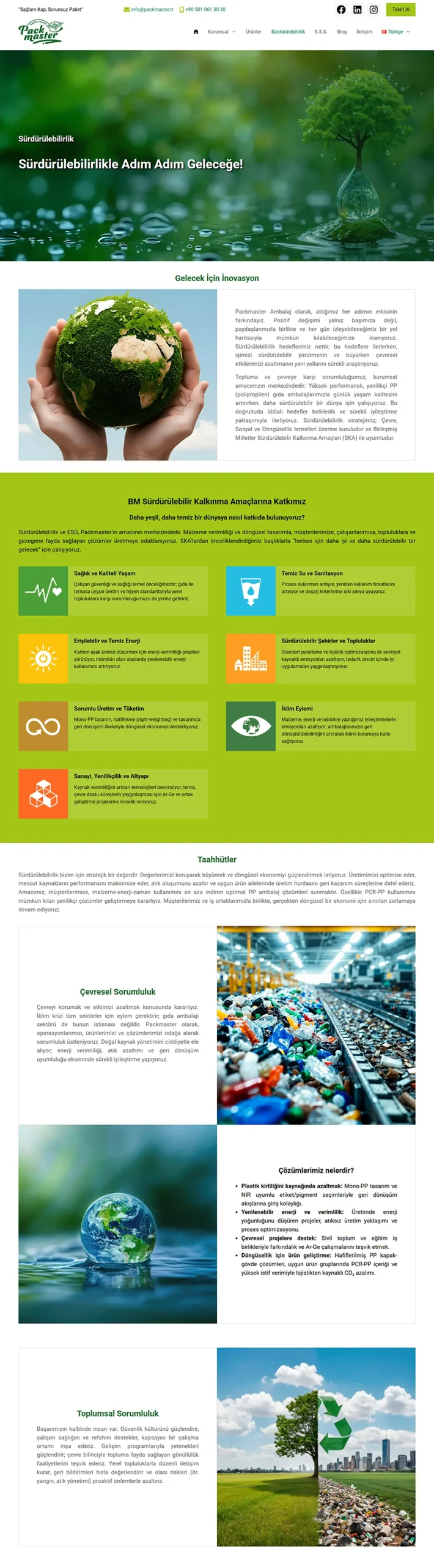 Pack Master Web Tasarım Hizmeti