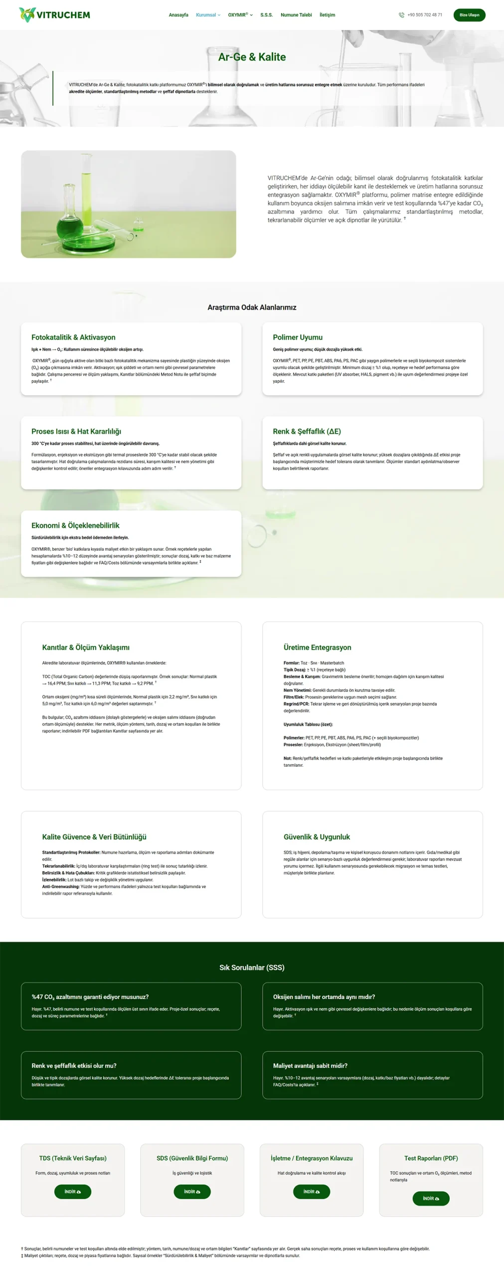 Vitruchem Web Tasarım Hizmeti